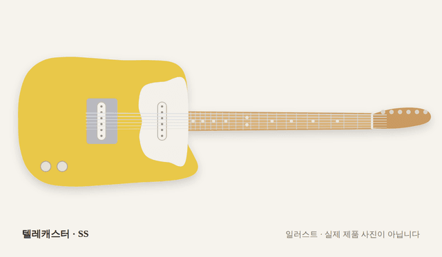 사이어 T3 텔레캐스터 사진